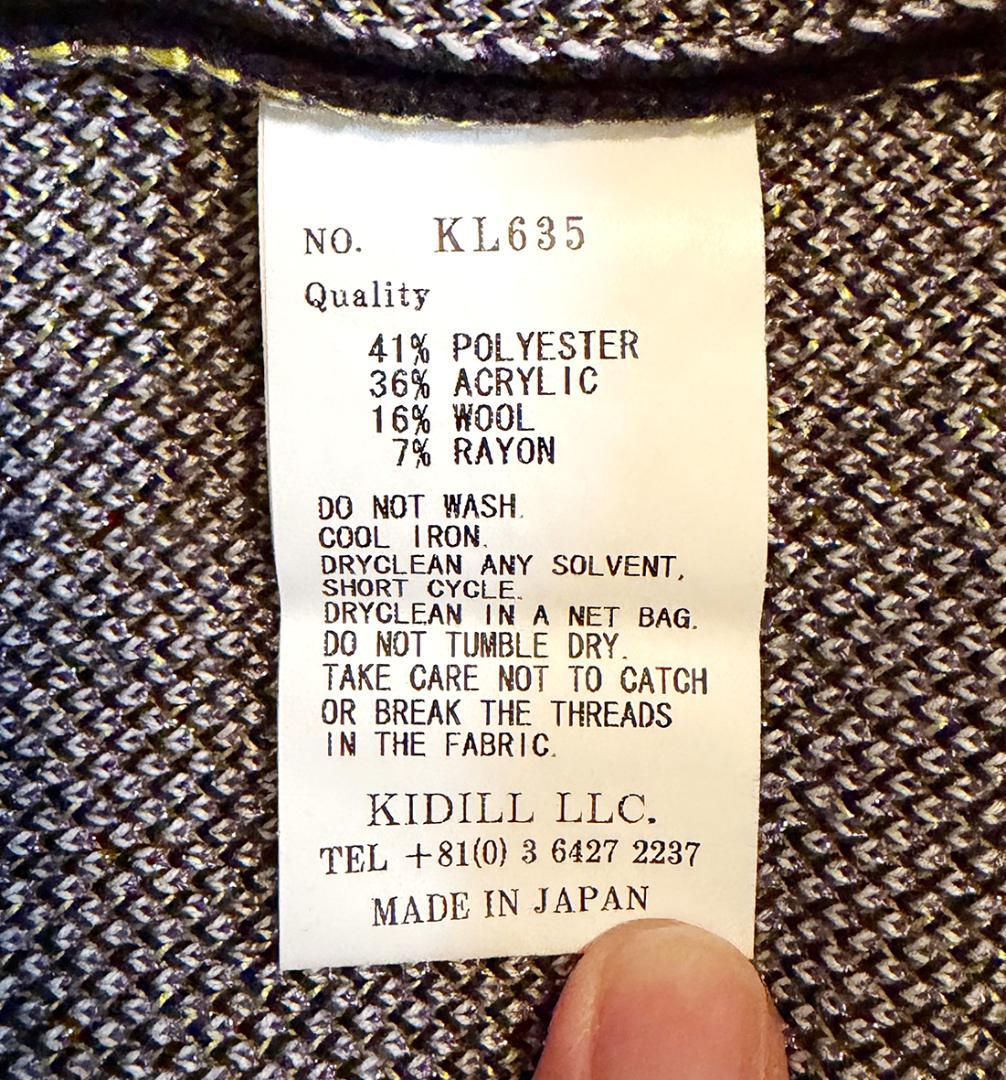【値下可能】KIDILL キディル ヘンリーダガーコラボニット KL635