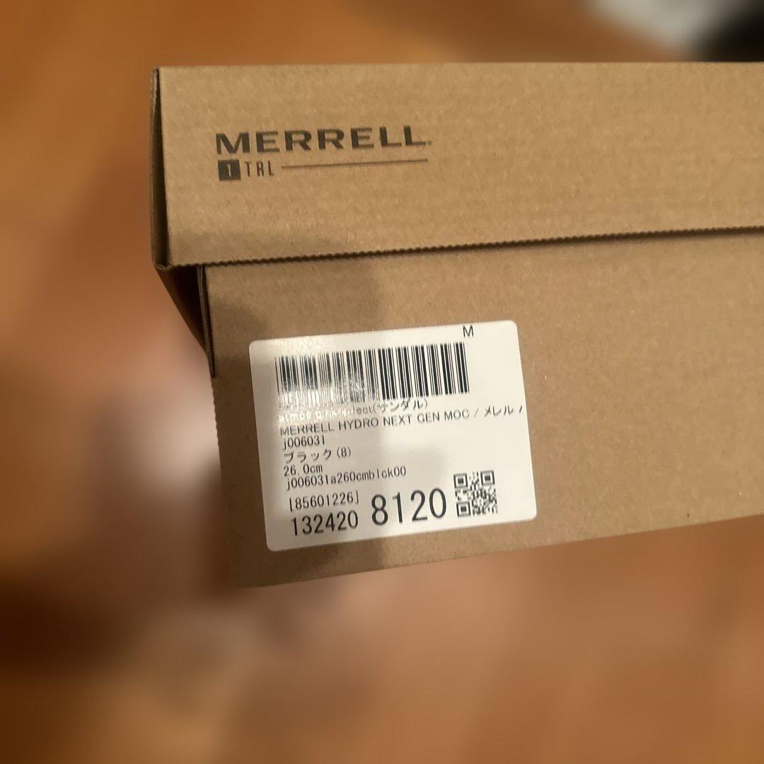 靴 MERRELL HYDRO NEXT GEN MOC 26.0cm