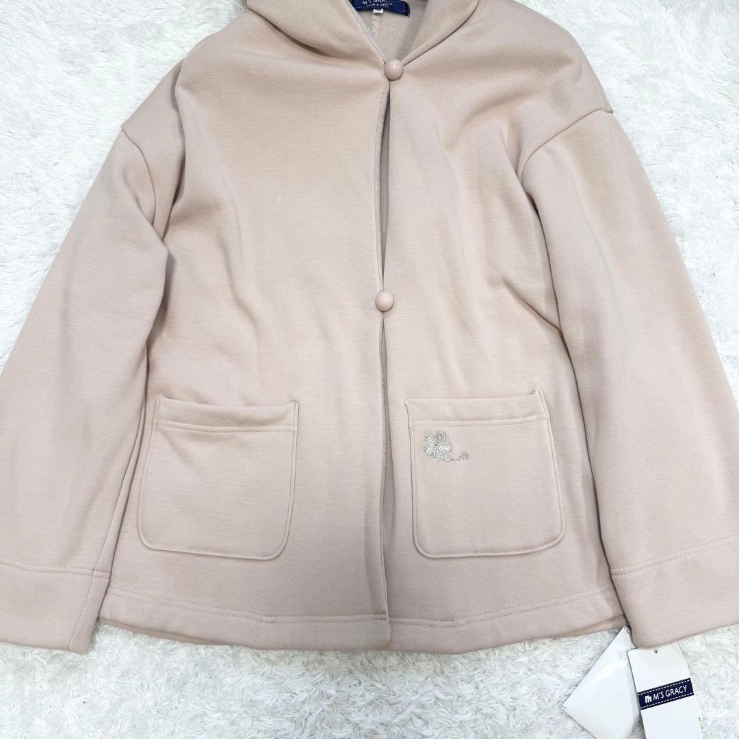 【新品タグ付き✨】エムズグレイシー　コート　ボンバーヒート　42 2023年