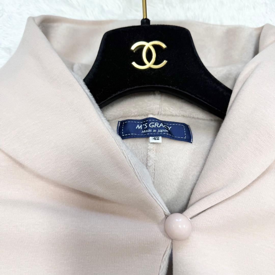 【新品タグ付き✨】エムズグレイシー　コート　ボンバーヒート　42 2023年