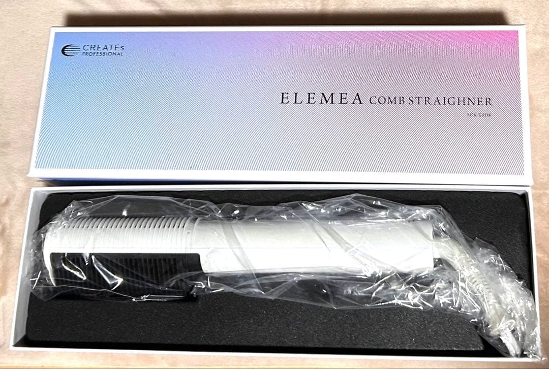 クレイツ　エレメアコームストレイナー　ヘアアイロン