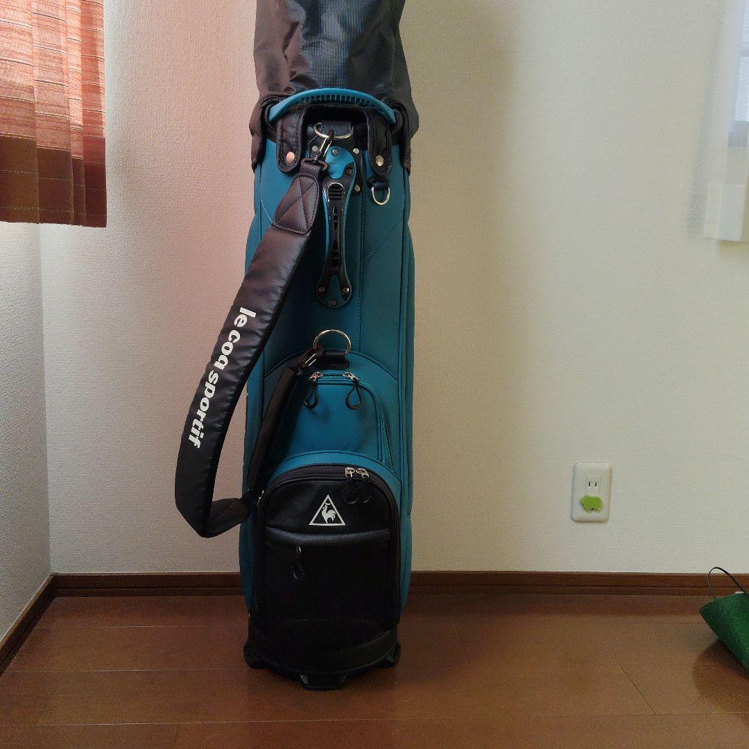 le coq sportif キャディバッグ 1982 青黒