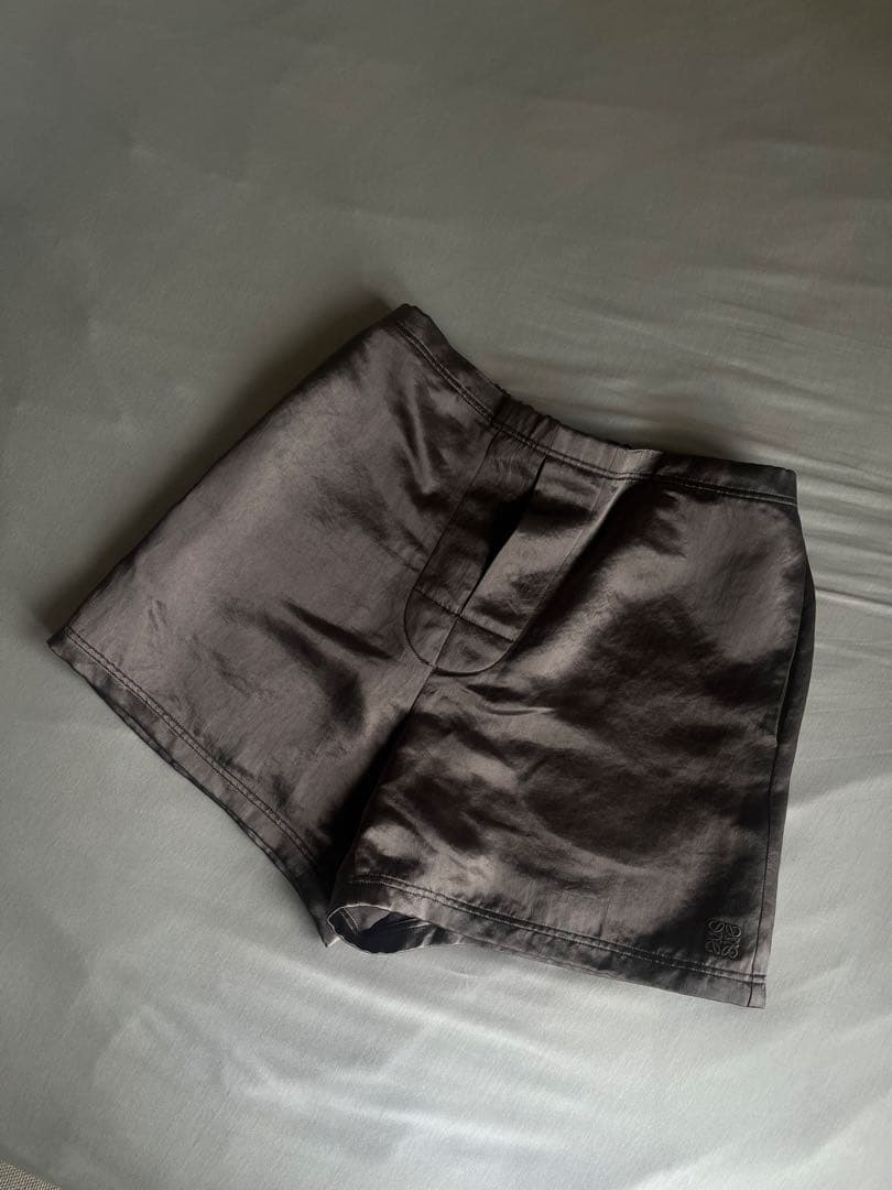 【美品】イタリア製 LOEWE アナグラム ショートパンツ SIZE46