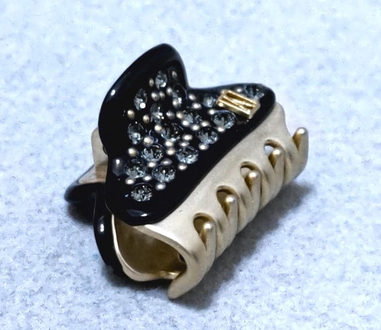 ALEXANDRE DE PARIS　キラキラ　ヘアクリップ　38586