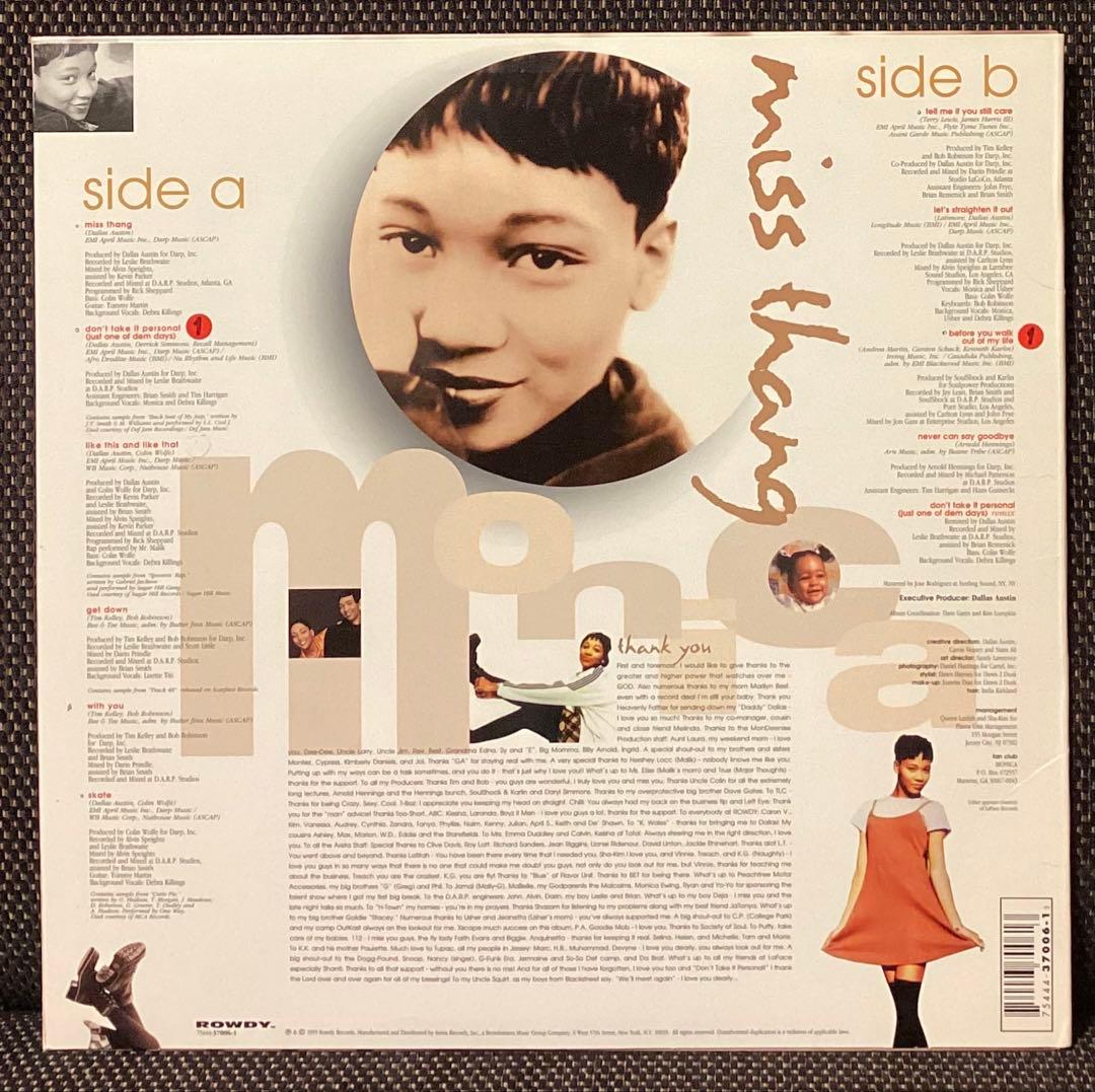 (USED)Monica – Miss Thang オリジナル盤アナログレコード