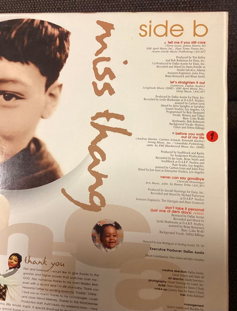 (USED)Monica – Miss Thang オリジナル盤アナログレコード