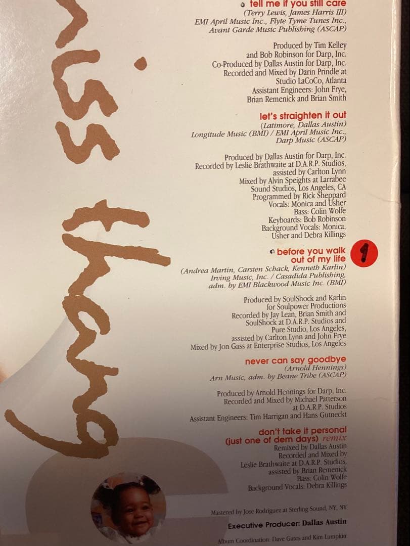 (USED)Monica – Miss Thang オリジナル盤アナログレコード