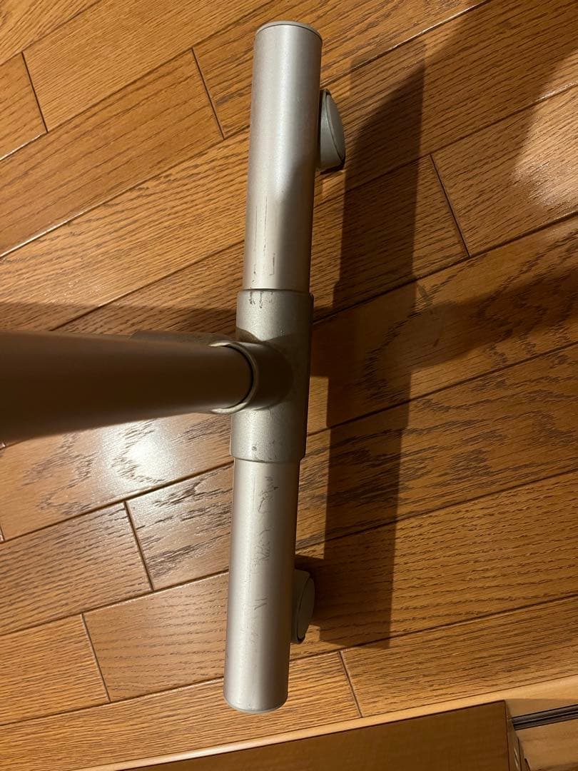 アルミ製　伸縮ハンガーラック　キャスター付　無印良品　廃番　3台