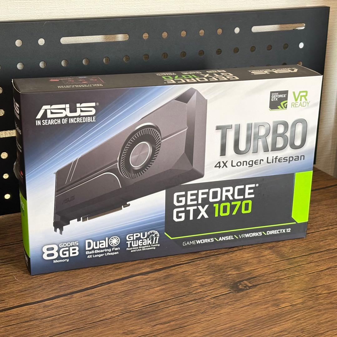 グラフィックボード・グラボ・ビデオカード Asus GTX 1070 Turbo 8GB GDDR5