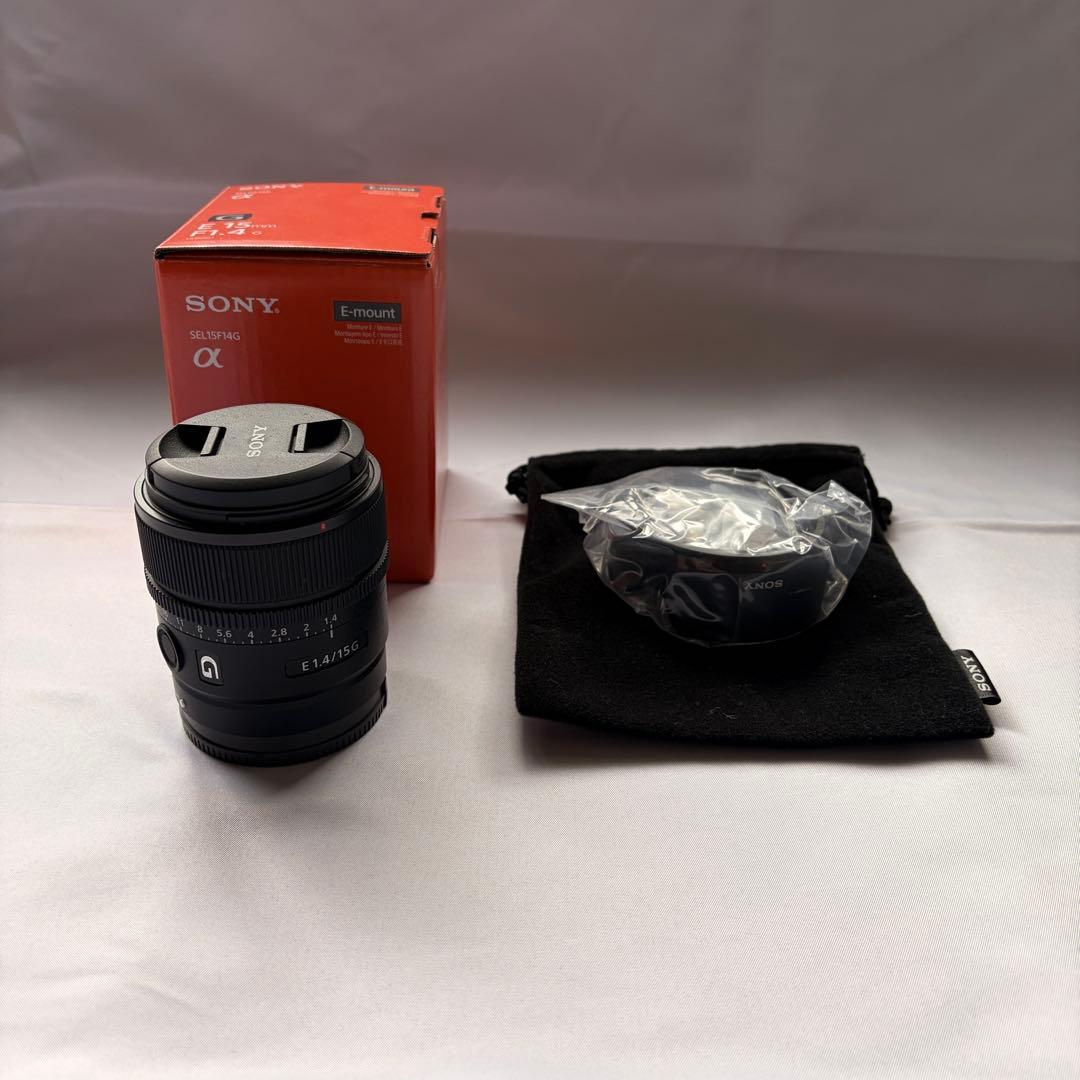 SONY SEL15F14G レンズ フード未開封
