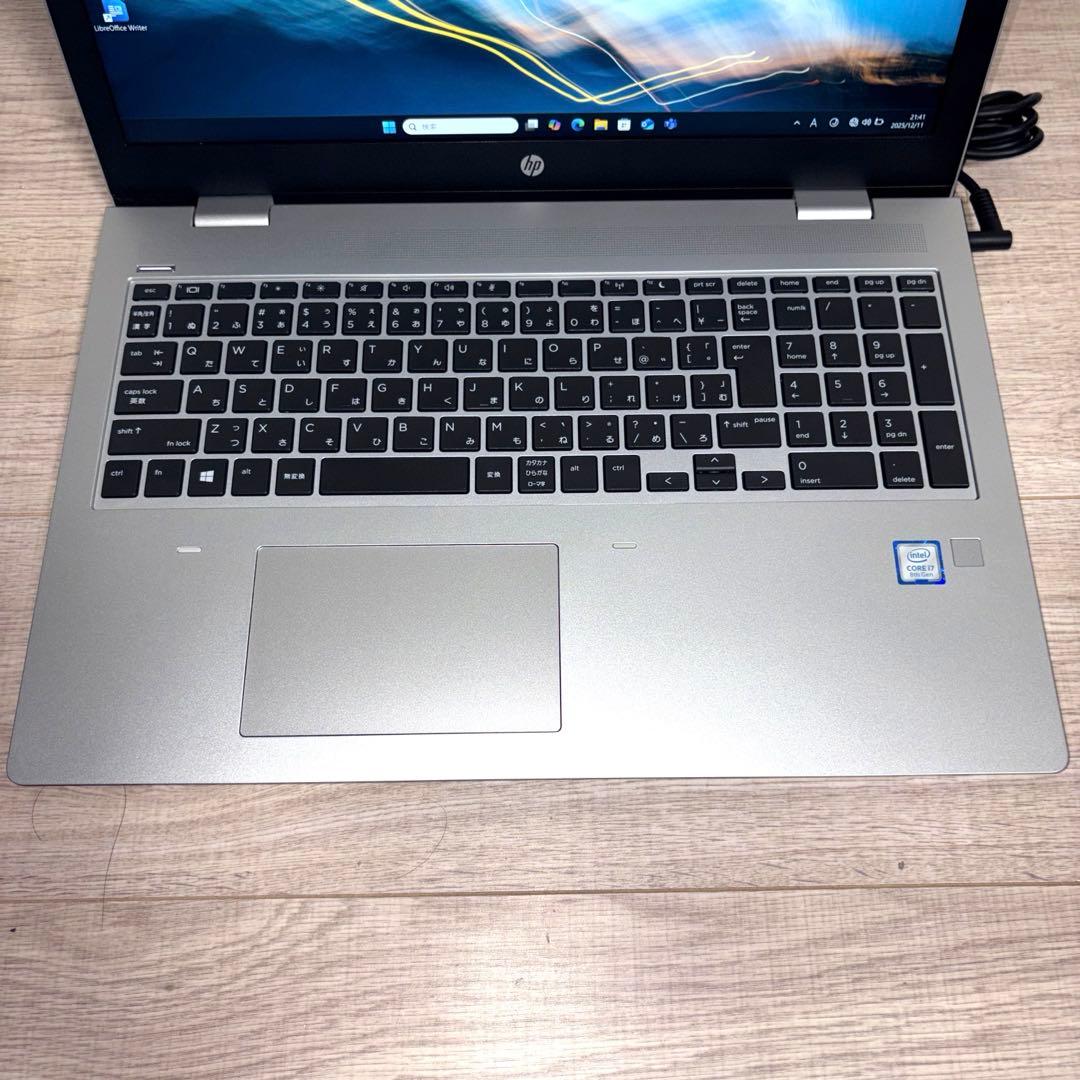 HP PROBOOKノート型パソコン　PC 16GB SSD256GB