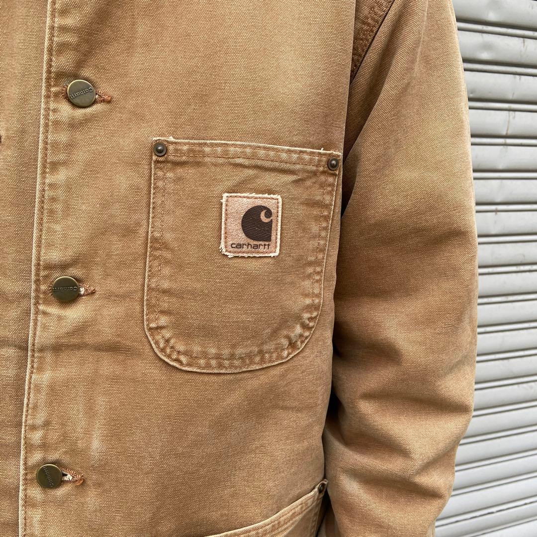 henachoco 00s☆カーハート☆ミシガンチョアコート☆カバーオール