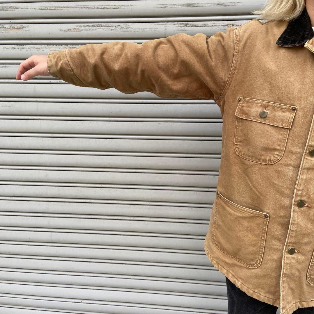 henachoco 00s☆カーハート☆ミシガンチョアコート☆カバーオール