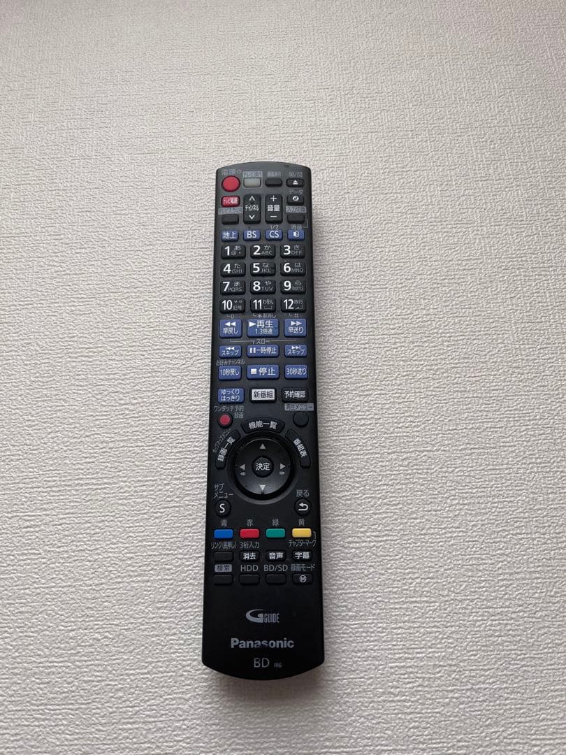 ブルーレイディスクレコーダー　Panasonic