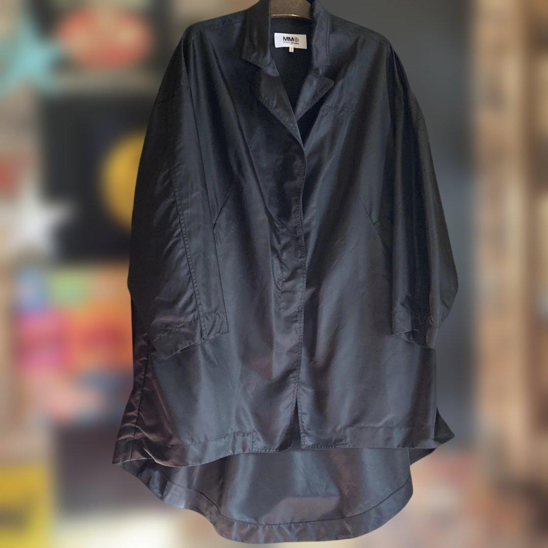 mm6マルジェラ ナイロンロゴ刺繍 コート　サイズ38