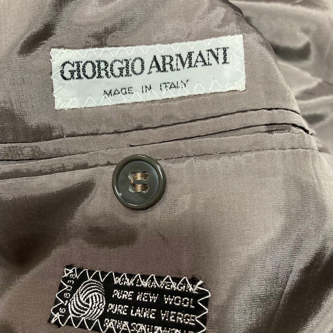 美品　ジョルジオアルマーニ　ヴィンテージ スーツ　サイズM相当　イタリア製