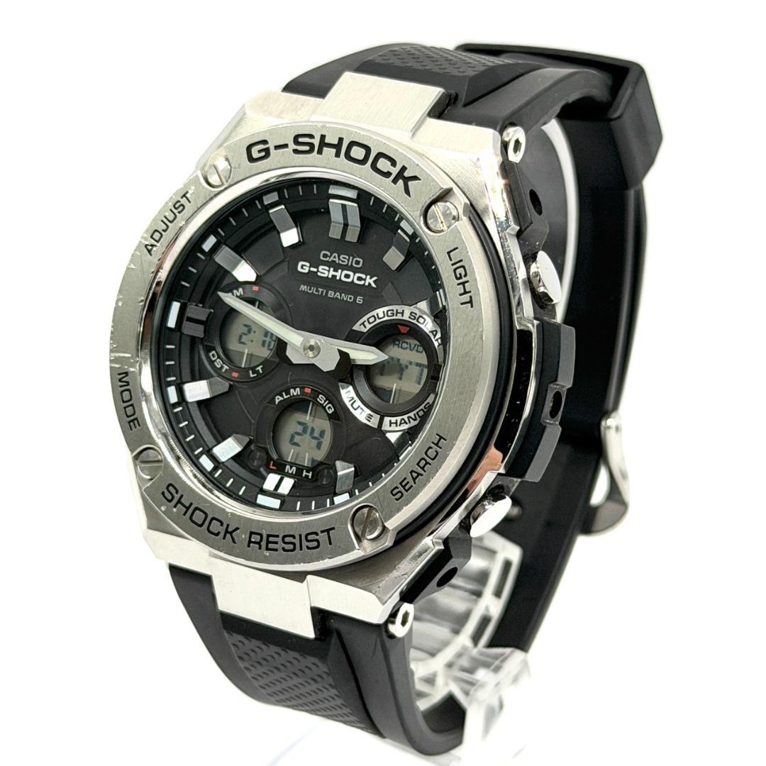 美品 G-SHOCK GST-W110 G-STEEL 電波ソーラー