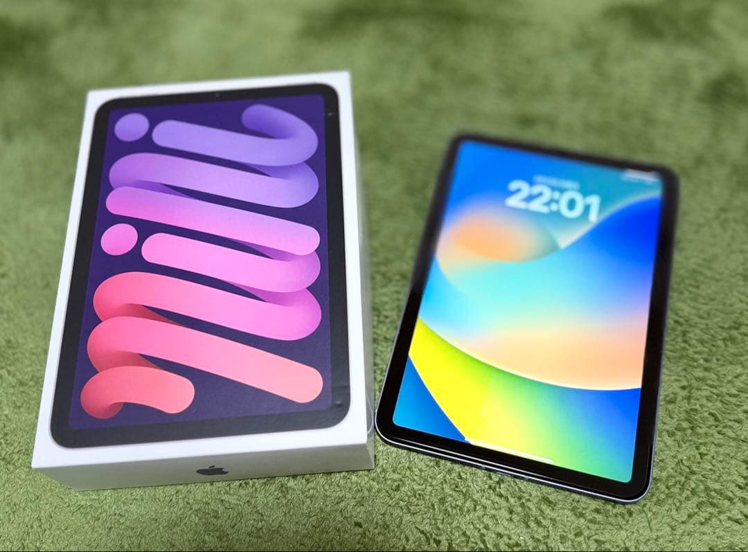 【iPadmini6 256GB WiFi＋Cellular パープル】