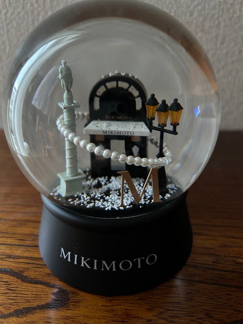 MIKIMOTO スノードーム 石田ゆり子　ミキモト　2025 ノベルティ置物