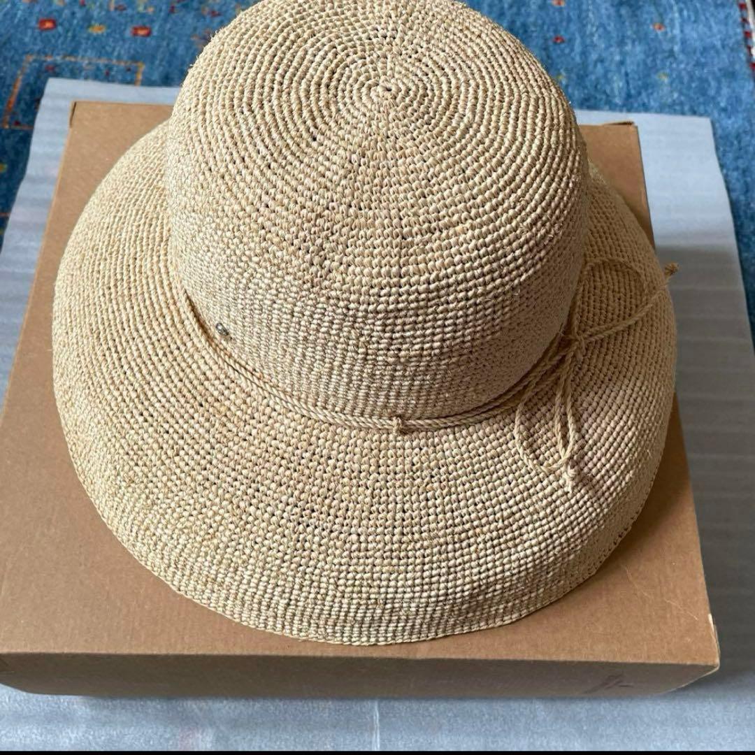 ビリギリ　【新品】ヘレンカミンスキー　ラフィアハット　麦わら帽子プロバンス