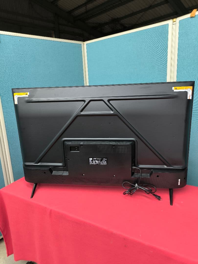 2022年製　TCL 50V型 4K液晶スマートテレビ 50P635 ネット動画