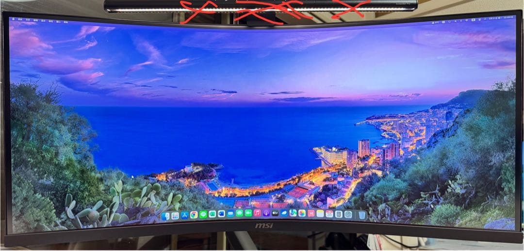 MSI 湾曲ゲーミングモニター MAG 345CQR