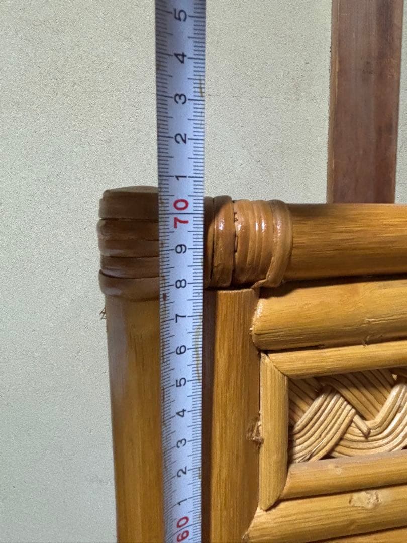 ラタン製 4段チェスト タンス 収納 家具