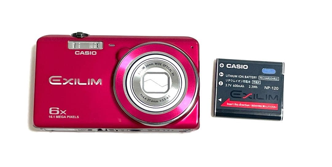 CASIO EXILIM 16.1メガピクセル EX-Z31 デジカメ　ピンク