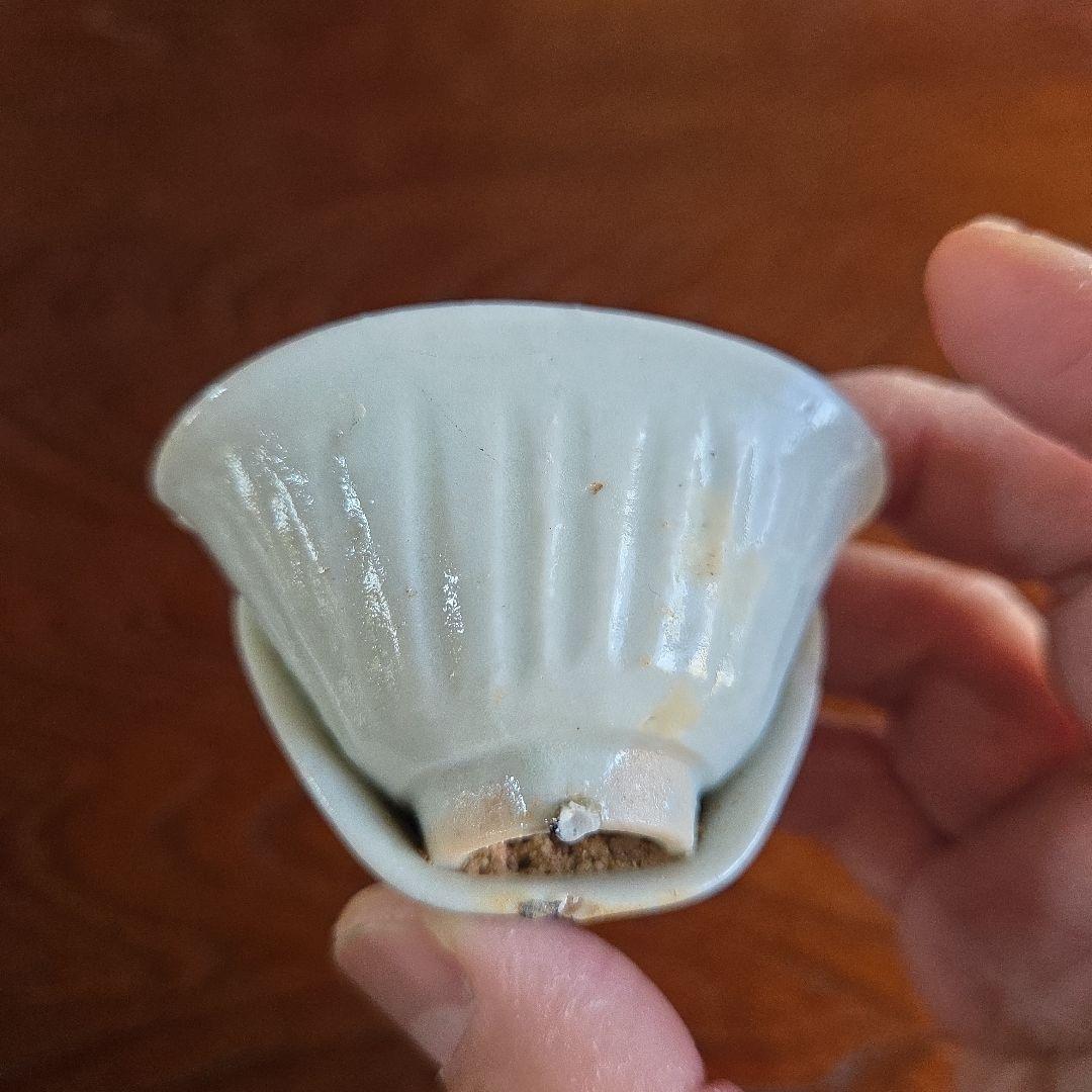 初期伊万里白磁くっつき盃