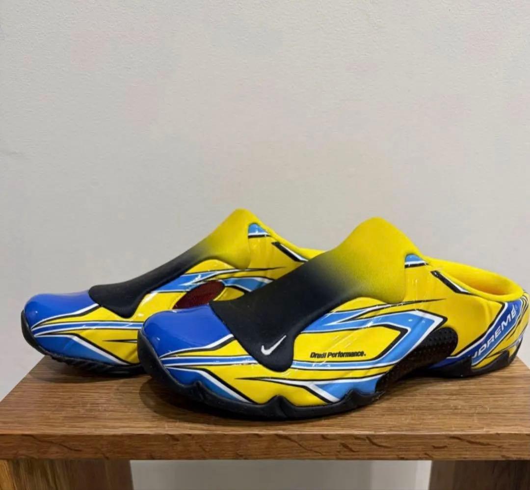 靴 supreme nike clogposite