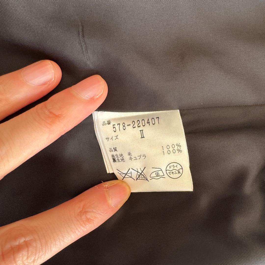 美品☺️マーガレットハウエルテーラードジャケット ハリスツイード黒系Mサイズ