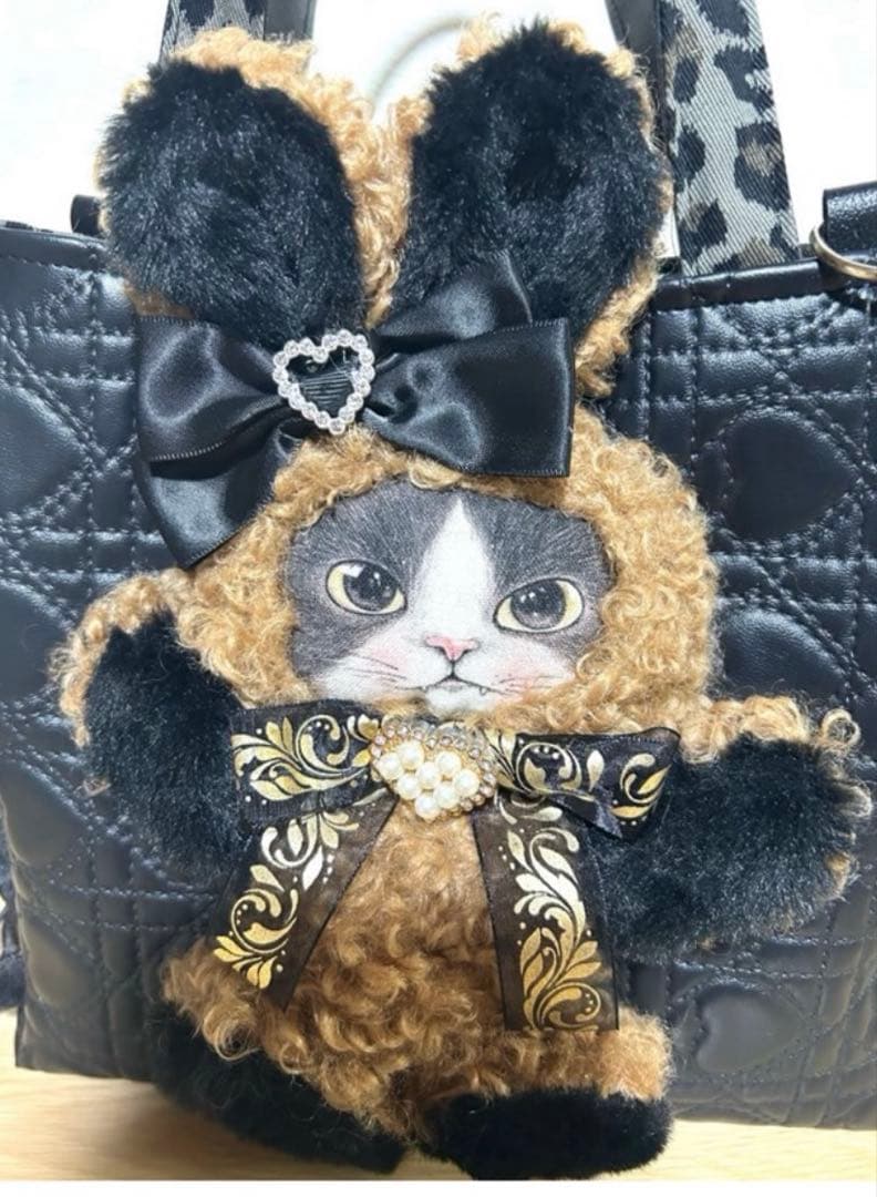 し*ん様 コヤンイサムチョン　バンドメイドサイドポケット付き　トートバッグフリル