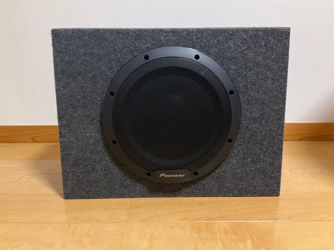 送料無料カロッツェリア TS-WX1010A 25cmサブウーファー アンプ内蔵