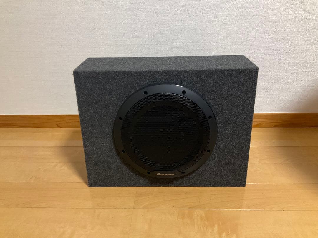 送料無料カロッツェリア TS-WX1010A 25cmサブウーファー アンプ内蔵