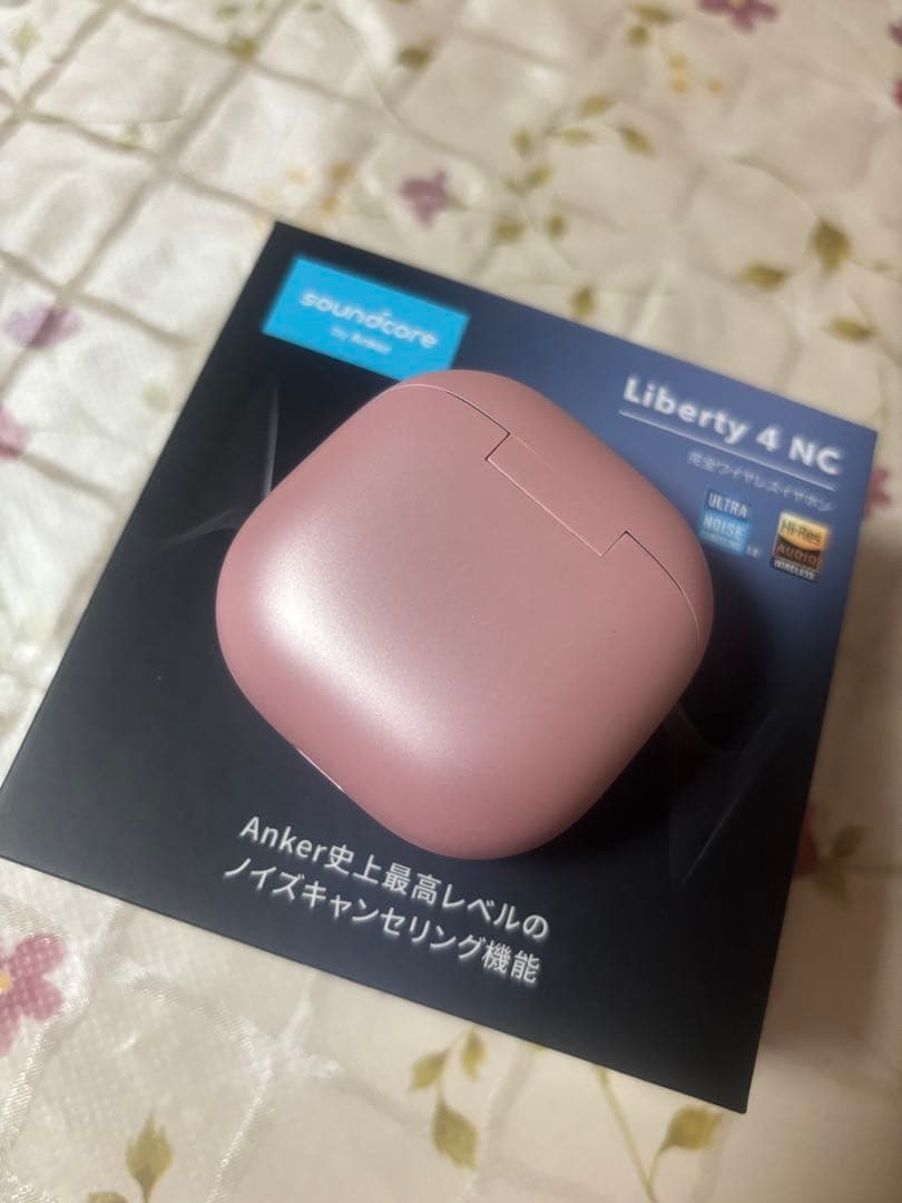 soundcore Liberty 4NC ワイヤレスイヤホン クロミケース付き