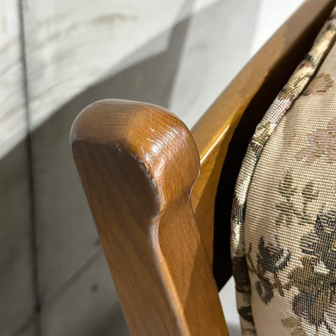 ✦80s✦ コスガ家具 KOSUGA 1Pソファ アームチェア｜昭和 ゴブラン織