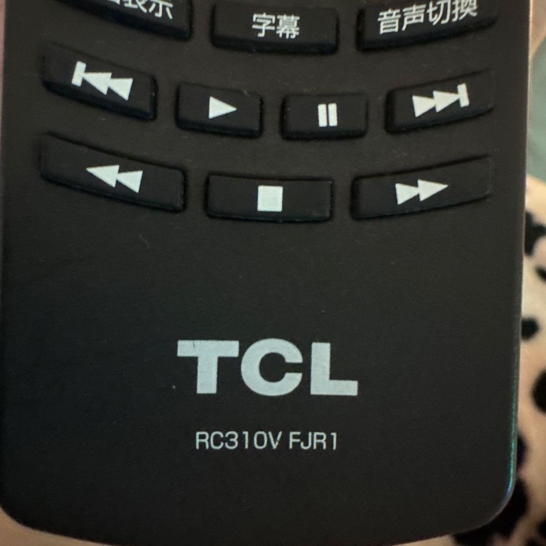 TCL RC310V FJR1 テレビ用リモコン