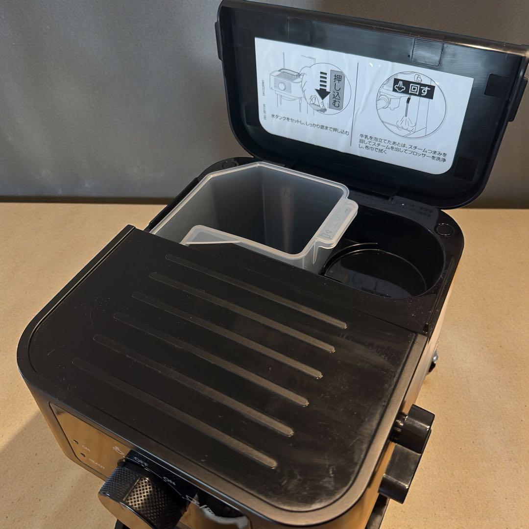 デロンギ スティローザ エスプレッソ・カプチーノメーカー（EC235J-BK）