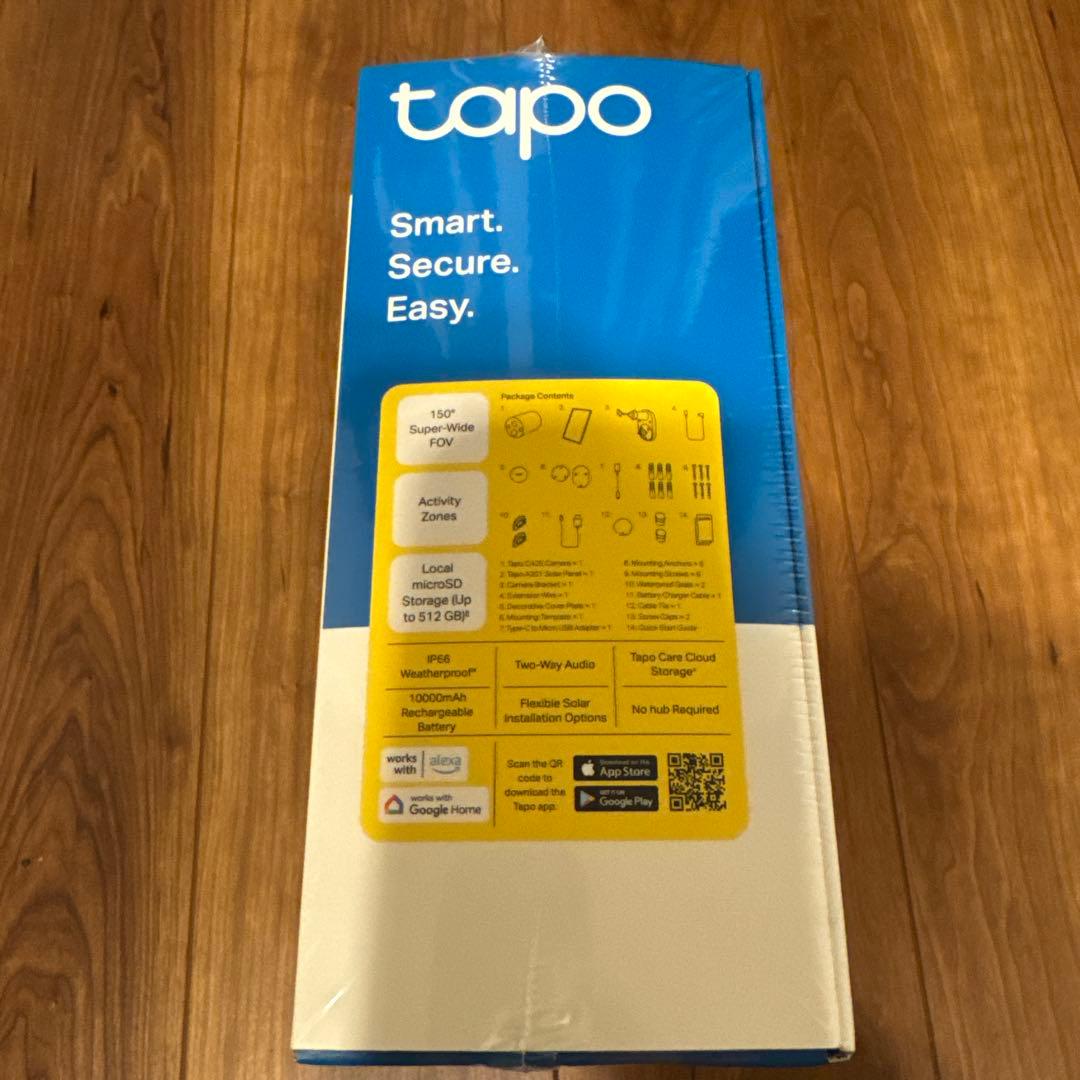 tapo C425 ワイヤレス防犯カメラ 2K QHD