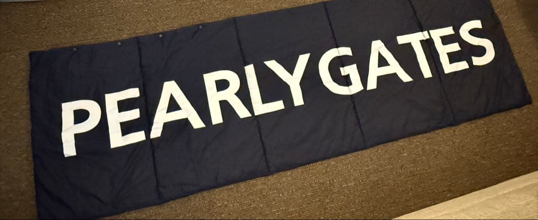 PEARLY GATES パーリーゲイツ　ラグ　大判ブランケット