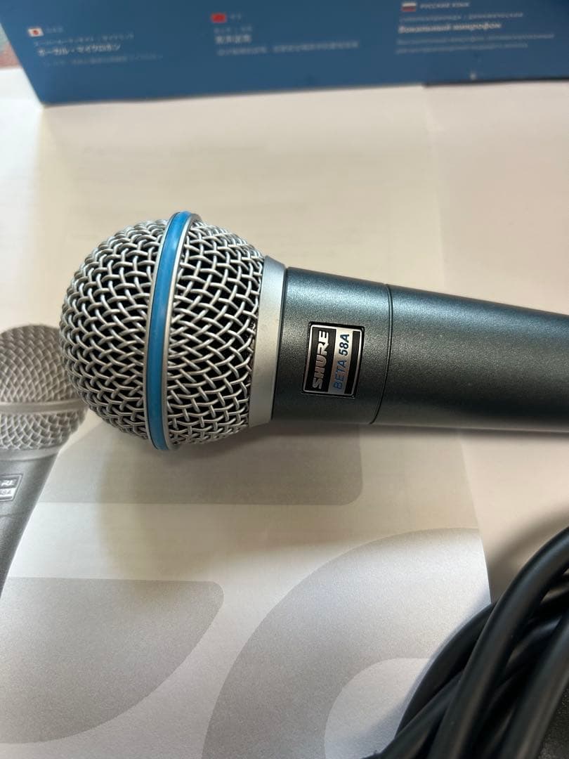 マイク　SHURE BETA 58A