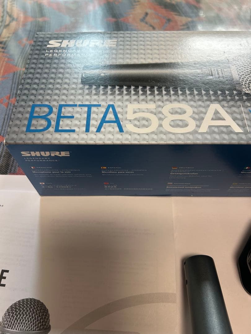 マイク　SHURE BETA 58A