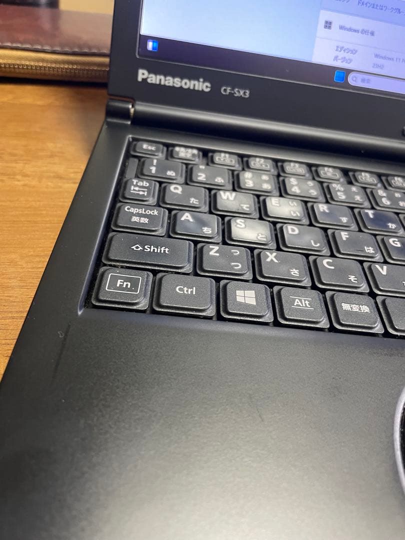 電源投入回数、使用時間少なめPanasonic CF-SX3￼