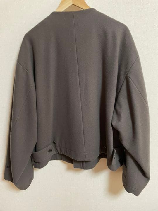 ジャケット・アウター stein 20AW NO COLLAR BELTED JACKET M