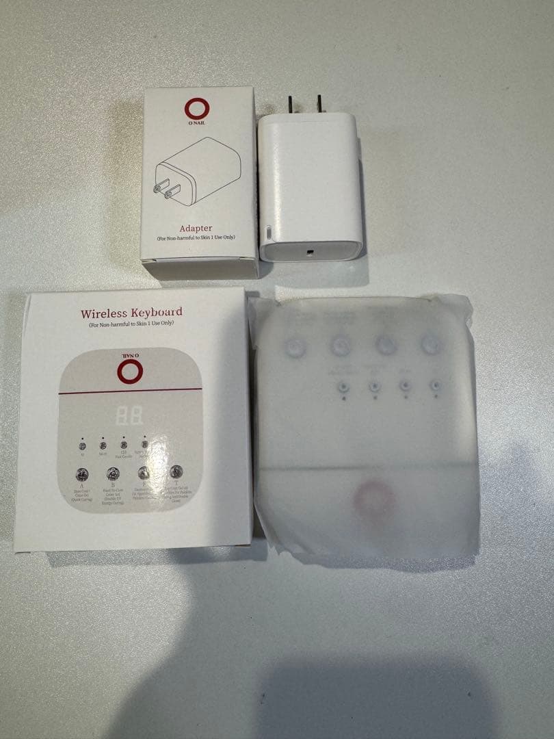 AIネイルライト リモコン、アームレスト付 ONAIL