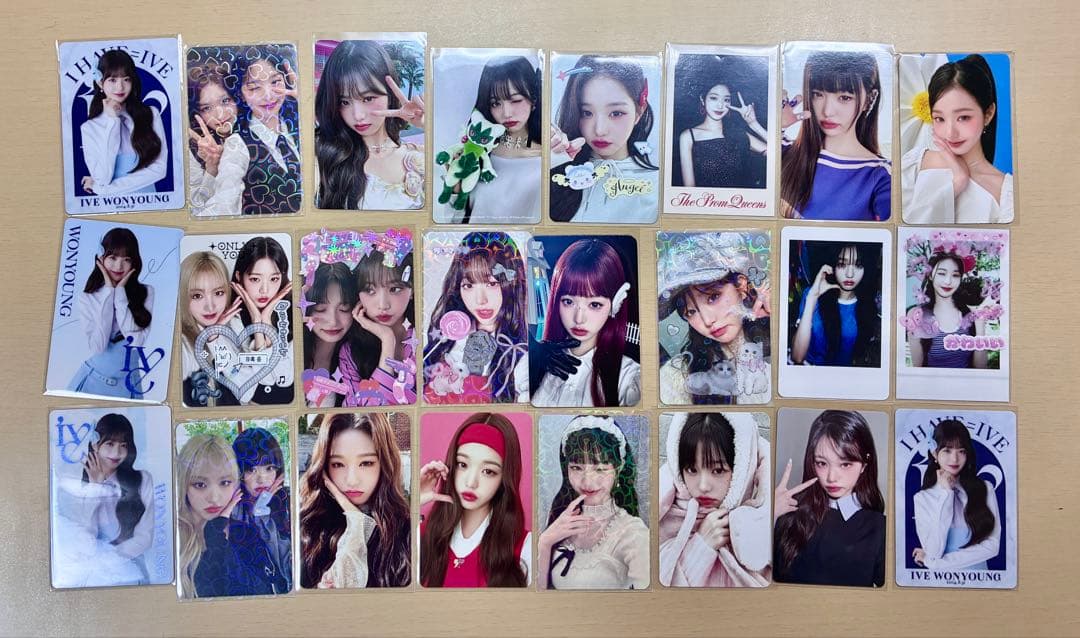 Ive ウォニョン　トレカ　まとめ売り　24枚