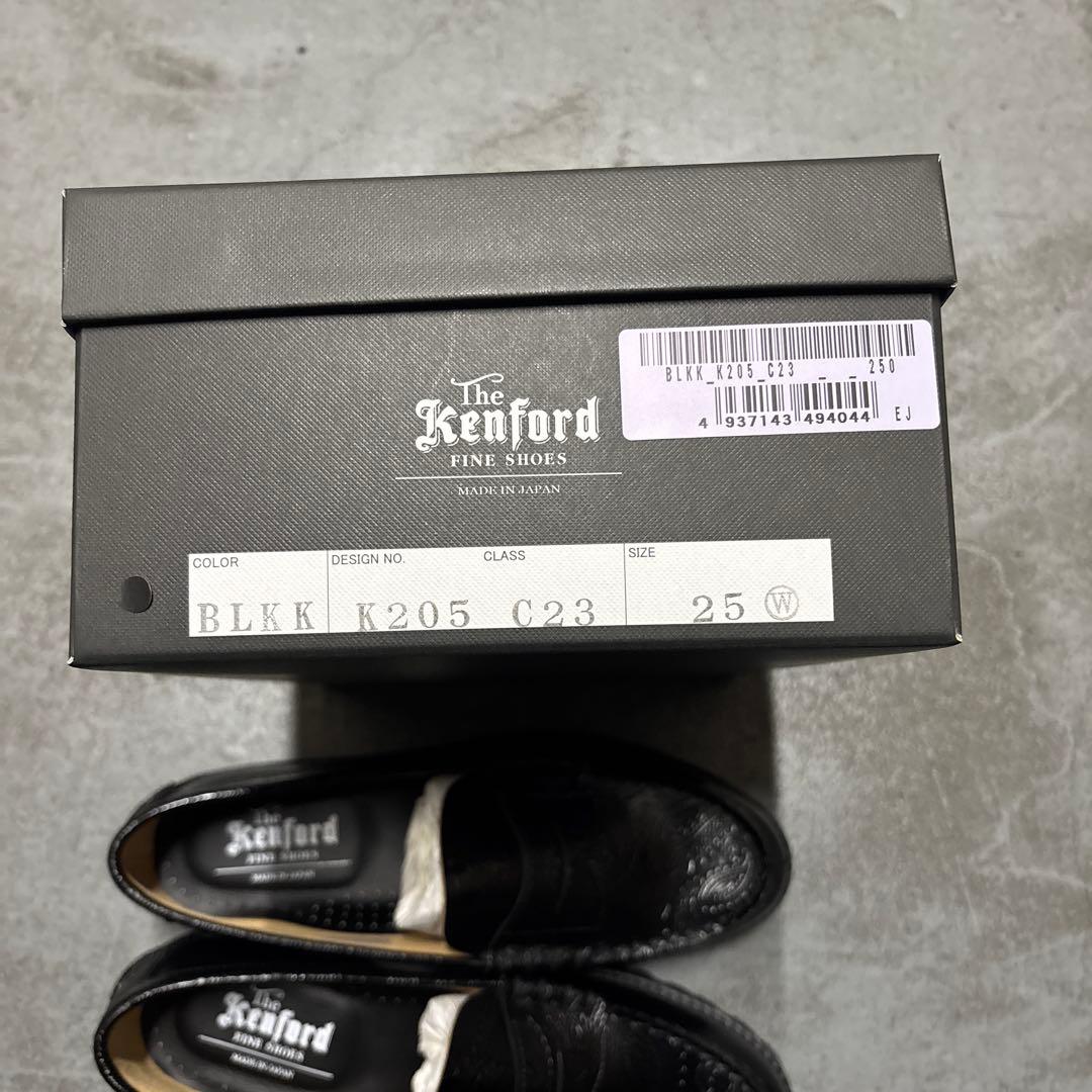 THE KENFORD FINESHOES ペイズリーローファー タンクソール