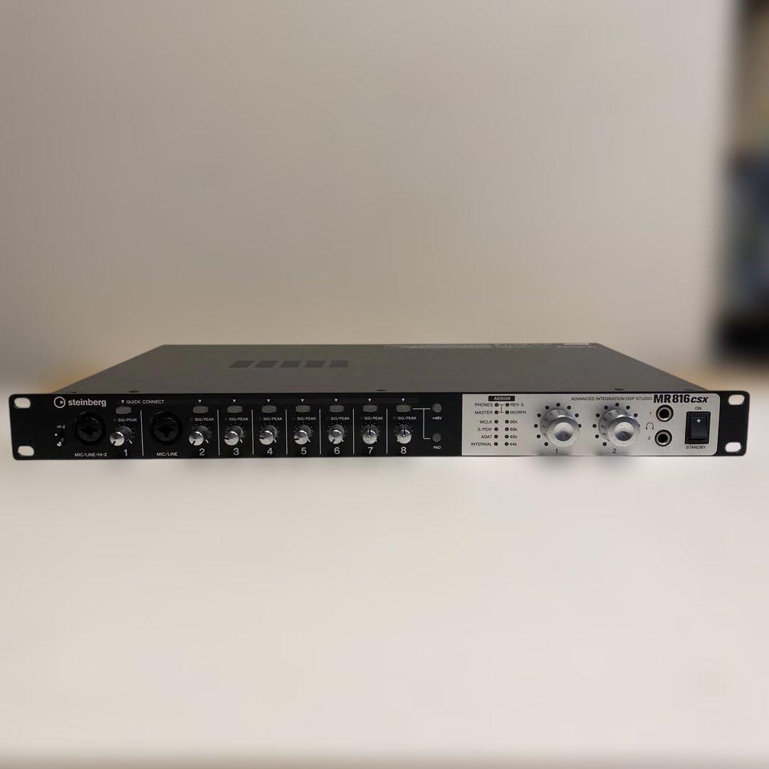 Steinberg MR816CSX 動作OK！ 8イン/8アウト 上位モデル