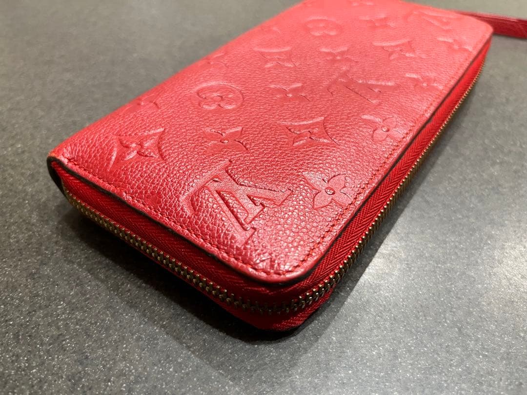 【専用】ルイヴィトン モノグラム アンプラント 長財布 ジッピーウォレット 赤