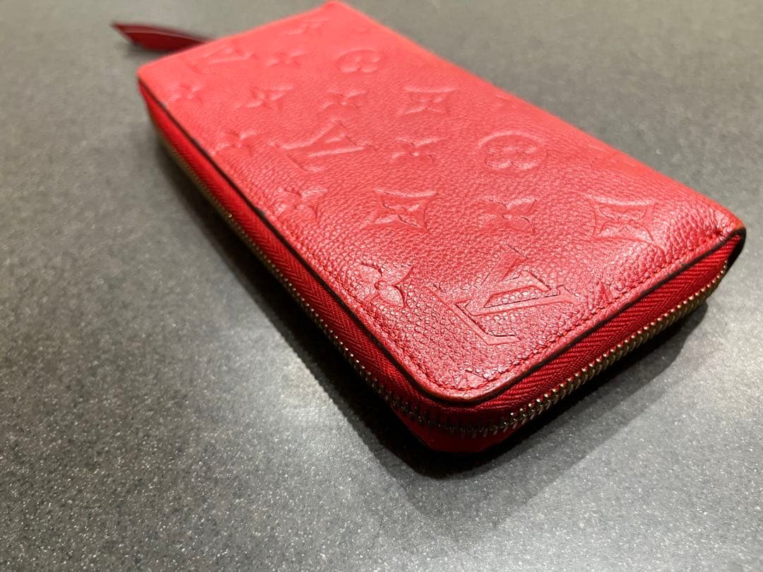 【専用】ルイヴィトン モノグラム アンプラント 長財布 ジッピーウォレット 赤